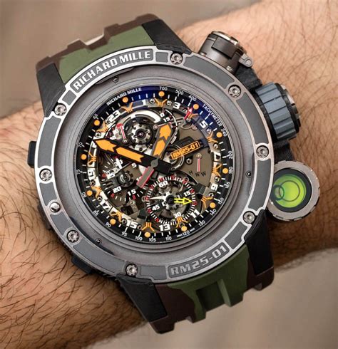 richard mille rm 25-01 tourbillon adventure watch|Richard Mille black skeleton price.